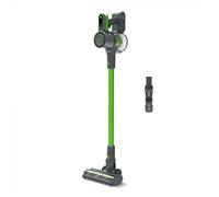 Polti Forzaspira D-Power SR500, Scopa Elettrica Senza Fili, 2 in 1, Display Digitale, Programma Eco, Autonomia fino a 40 min, per Pavimenti e Pappeti, colore verde e grigio
