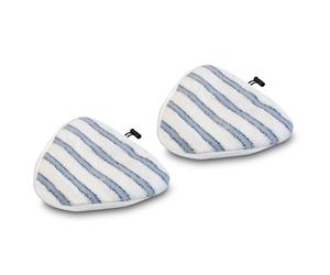 Polti kit 2x panni microfibra triangolari lavabili scopa Vaporetto SV300 Action