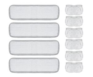 Polti kit 4 panni + 6 cuffie cotone Vaporetto Go XSteam Handy Smart AirPlus One