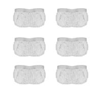Polti Set 6 Panni Cuffie Ricambio Scopa Vaporetto Smart Comfort Poket Hady Steam