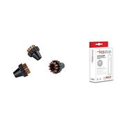 Polti PAEU0297 Kit 3 Spazzolini, Setole in Ottone & Kalstop PAEU0094 Anticalcare