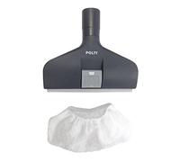Polti - Spazzola e cuffietta in spugna per pulizia vetro 2 in 1, per Unico