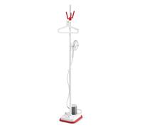 Polti Vaporella Vertical Styler GSF80R, Ferro da Stiro Verticale da Terra, Autonomia Illimitata, Potenza 2000 W, Riscaldamento in 30 Sec, Bianco e Rosso