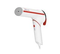 Polti Vaporella Vertical Styler GSM50R, Ferro da Stiro Verticale Portatile con Manico Pieghevole, Potenza 800 W, Riscaldamento in 30 Sec, Bianco e Rosso
