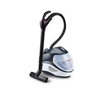 Polti Vaporetto Lecoaspira FAV70 Intelligence, Pulitore a Vapore e Aspirapolvere con Filtro ad Acqua, Pressione Caldaia Max 5,5 Bar, Potenza Totale 2200 W, Aspira Liquidi e Sporco Secco, Nero