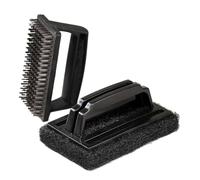 Poltolo spazziere, 2pcs filo e pennello spugna per pulizia della piscina, strumenti di pulizia portatile ergonomica per lo scrubber per la rimozione della ruggine della vasca calda per la rimozione de