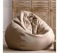 Poltrona A Sacco 3,3 Piedi Grande Fodera For Pouf In Ecopelle Senza Imbottitura Poltrona A Sacco For Esterni Chaise Lounge Pouf Salon Gioco Film Sac Puff For Camera Da Letto Soggiorno Giardino ( Color
