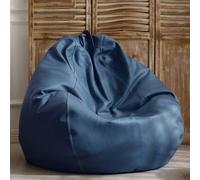Poltrona A Sacco 3,3 Piedi Grande Fodera for Pouf in Ecopelle Senza Imbottitura Poltrona A Sacco for Esterni Chaise Lounge Pouf Salon Gioco Film sac Puff for Camera da Letto Soggiorno Giardino (Color