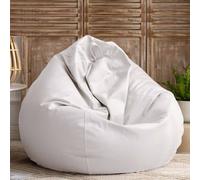Poltrona A Sacco 3,3 Piedi Grande Fodera for Pouf in Ecopelle Senza Imbottitura Poltrona A Sacco for Esterni Chaise Lounge Pouf Salon Gioco Film sac Puff for Camera da Letto Soggiorno Giardino (Color