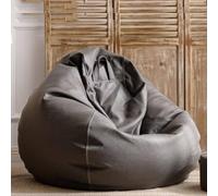 Poltrona A Sacco 3,3 Piedi Grande Fodera for Pouf in Ecopelle Senza Imbottitura Poltrona A Sacco for Esterni Chaise Lounge Pouf Salon Gioco Film sac Puff for Camera da Letto Soggiorno Giardino (Color