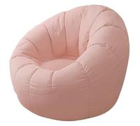 Poltrona a sacco, divano pigro singolo piccolo appartamento poltrona a sacco reclinabile e for dormire camera da letto balcone poltrona reclinabile poltrona pigra for il tempo libero(Pink,85*85*65cm)
