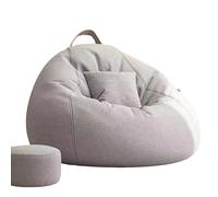 Poltrona a sacco gigante oversize per adulti, comoda poltrona con supporto per la schiena, comoda sedia da salotto per soggiorno, dormitorio universitario, relax e gioco