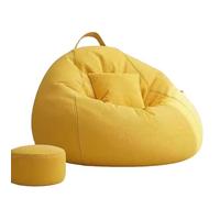 Poltrona a sacco gigante oversize per adulti, comoda poltrona con supporto per la schiena, comoda sedia da salotto per soggiorno, dormitorio universitario, perfetta per rilassarsi