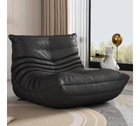 Poltrona a sacco in memory foam, ultra morbida per il massimo comfort, perfetta per rilassarsi in soggiorno, camera da letto o giocare