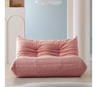 Poltrona a sacco in velluto, per soggiorno, camera da letto o ufficio, design a 2 posti per il massimo comfort
