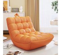 Poltrona a sacco oversize con memory foam per una comoda seduta in camera da letto, appartamento o ufficio