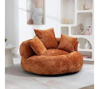 Poltrona a sacco oversize imbottita in schiuma per il massimo comfort, perfetta per salotti, sale giochi e dormitori, ideale per rilassarsi, rilassarsi e serate al cinema