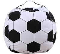 Poltrona a sacco per bambini, organizer per giocattoli di peluche e vestiti, con manico, ideale per camere da letto e stanze dei giochi