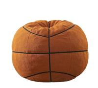 Poltrona a sacco - Poltrone a sacco giganti adatte for adulti e bambini - Divano a sacco con imbottitura - Poltrona a sacco di peluche da calcio(Baseball)