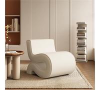 Poltrona artistica e semplice, divano singolo con schienale singolo, divano for il tempo libero, piccolo divano for la lettura, versatile decorazione for il soggiorno, sensazione di seduta confortevol