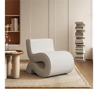 Poltrona artistica e semplice, divano singolo con schienale singolo, divano for il tempo libero, piccolo divano for la lettura, versatile decorazione for il soggiorno, sensazione di seduta confortevol