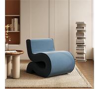 Poltrona artistica e semplice, divano singolo con schienale singolo, divano for il tempo libero, piccolo divano for la lettura, versatile decorazione for il soggiorno, sensazione di seduta confortevol