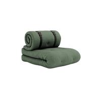 Poltrona Buckle-Up 756 Verde oliva/ Marrone