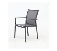 Poltrona Como Antracite In Alluminio Salmar