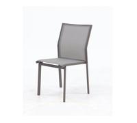 Poltrona Como Brown In Alluminio Salmar