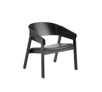 Poltrona Cover Rivestita in Pelle Nero