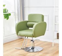 Poltrona da barbiere moderna e semplice, poltrona ergonomica girevole a 360°, attrezzatura estetica con sollevamento idraulico, per salone da barbiere(A)