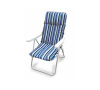 Linea Garden Friend - Poltroncina Relax Ischia P1548102 - Multiposizione - Bianco e Blu