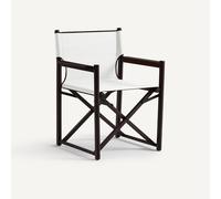Poltrona da giardino pieghevole in acacia, Scorsi Beige TU