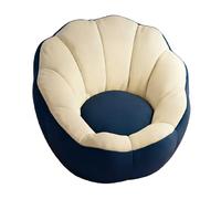 Poltrona da salotto a un posto, design a blocchi di colore, comodo divano letto da pavimento per camera da letto, soggiorno, balcone, mobili ergonomici moderni (90 x 42 x 30 cm)