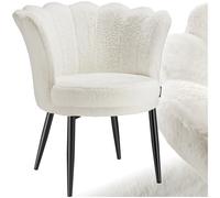Poltrona da salotto relax con orecchie design imbottita carico massimo 120 kg
