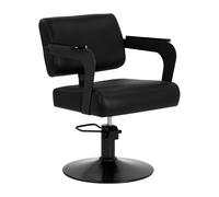 Poltrona da taglio per parrucchiere | Hair System JET (nero)