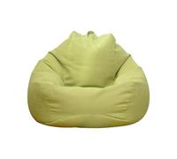 Poltrona di Fagioli, Solo Rivestimento Senza Imbottitura for Adolescenti e Adulti, Comodo Contenitore for Animali di Peluche, Lavabile, Morbido Lino(8,100X120cm)