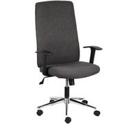 Poltrona Direzionale da Ufficio Sedia Girevole con Ruote e Altezza Regolabile