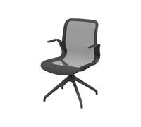 POLTRONA DIREZIONALE MARILYN MYD40 IN RETE NERO