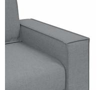 Poltrona Divano Grigio Chiaro 60 cm TessutoSet Divani da Esterno