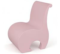 Poltrona Eddy, un vero gioiello di design in Polietilene, Dimensione 60x54x h 82 cm - Peso 10 kg design Ergonomico colore Malva ottanio