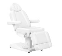 Poltrona Elettrica 803DA 3 Motori per Estetica Pedicure Studio Medico Bianco