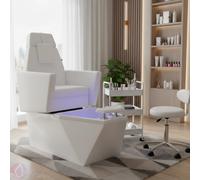 Poltrona Elettrica Pedicure Motorizzata con Vasca Idromassaggio e Cromoterapia - 2 Motori Gentle weelko