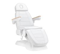 Poltrona elettrica per estetica - 3 motori | SILLON LUX 273B (bianco/bianco)