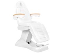 Poltrona elettrica riscaldata - 3 motori | SILLON LUX (bianco)