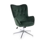 Poltrona Farida Velluto Verde