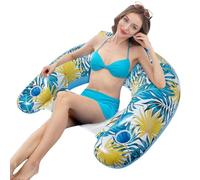 Poltrona Galleggiante Da Piscina 2 Pezzi Di Sdraio In PVC