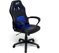 Poltrona Gaming Cameretta Ragazzi Ergonomica con Braccioli e Ruote Sedia Nera