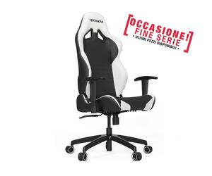 Poltrona Gaming Vertagear S-Line SL2000 Bianco Nera 58.4D x 55.9W x 132.1H peso ?29.64 kg bianco nero bianco