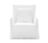 Poltrona Ghost 04 Lino Bianco